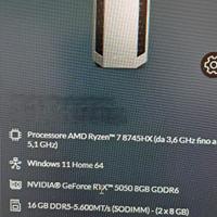 Computer Game Desktop Lenovo LOQ AMD Ryzen7 8745HX