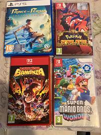 4 giochi ps5 e switch