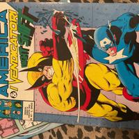 Fumetti capitan america e Thanos