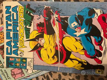 Fumetti capitan america e Thanos