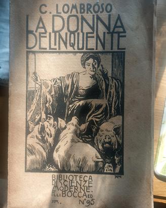 Libro versione originale del 1927 - C. Lombroso La