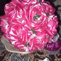 bouquet realizzato a mano 