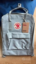 zaino Fjallraven Kanken Bianco-Fog Grey