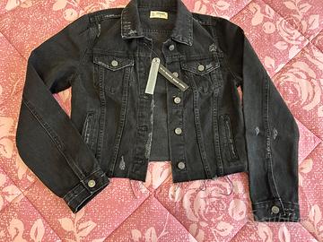 Giubbino jeans donna m nuovo