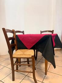 Tavolo legno con sedie