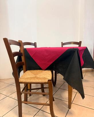 Tavolo legno con sedie