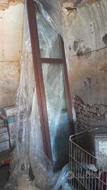 Porta finestra con persiana 