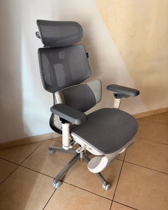 Sedia ergonomica HBADA X7 (massaggio, IA, calore)