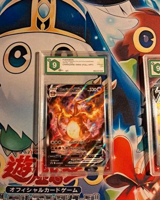 charizard vmax graad 9 swsh 261