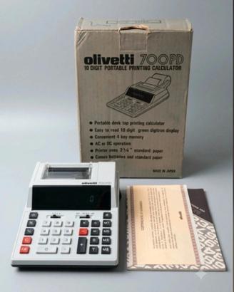 Olivetti 700PD Vintage Funzionante con Scatola