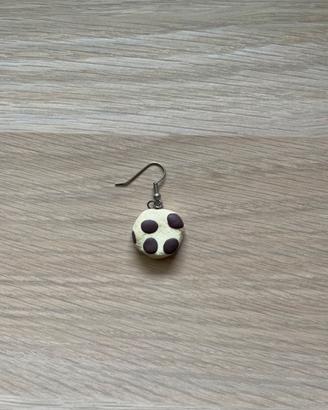 Orecchino pendente in fimo