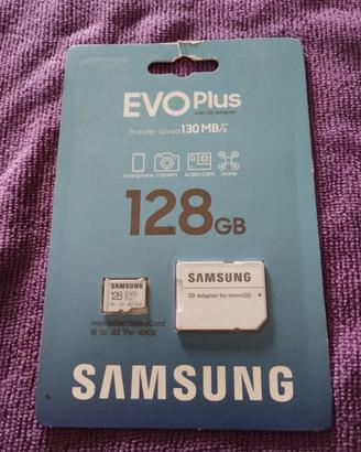 Scheda di memoria Samsung Evo Plus 128Gb
