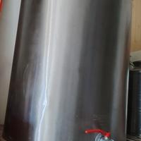 Serbatoio per alimenti 400 lt inox AISI304