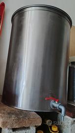 Serbatoio per alimenti 400 lt inox AISI304