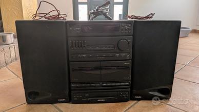Stereo Philips con casse Hi-Fi