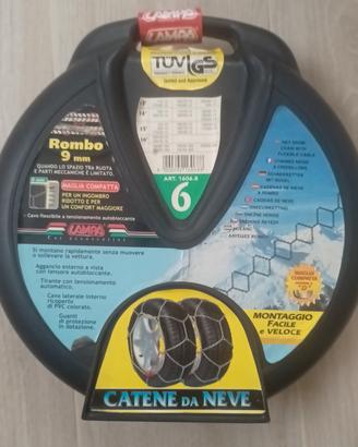 Catene da neve LAMPA Rombo 9 mm – NUOVE sigillate 