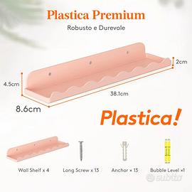 Mensole rosa Lifewit