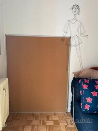 Pannelli sughero per ufficio camere soazi lavorati