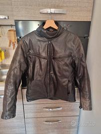 Giacca da moto in pelle