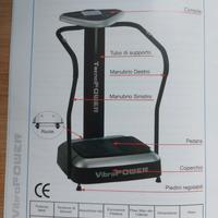 Pedana vibrante Vibro Power seminuova
