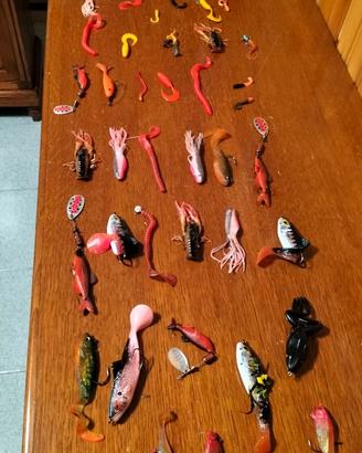 ARTIFICIALI IN GOMMA (SOFT MINNOW) PER SPINNING