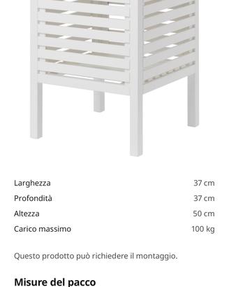Sgabello contenitore Ikea