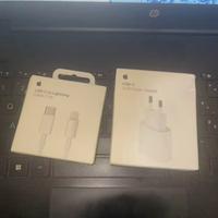 Caricatore Apple 20W + cavo USB-C Lightning