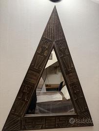 Specchio etnico/safari triangolare
