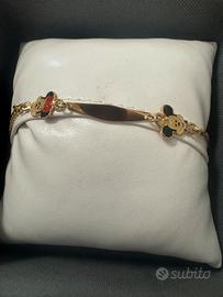 Braccialetto placato oro 14k (bambini)
