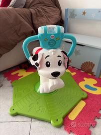 Salta e gira cagnolino parlante