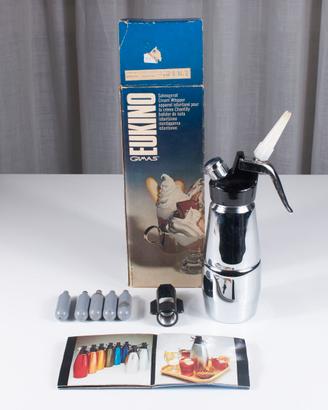 Sifone panna Gimas Eukino vintage '80 completo