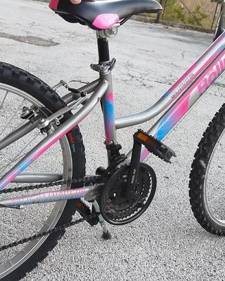 Mountain bike bambina taglia 24" come nuova