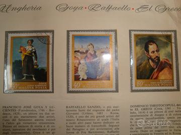 Francobolli d'arte Posta Magiara 1968