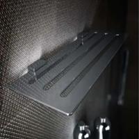 MENSOLA A GRIGLIA RETTANGOLARE AD UN RIPIANO CROMO