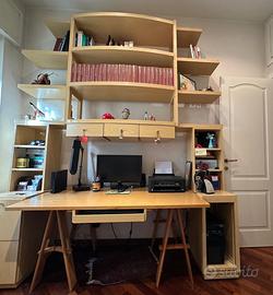 Libreria + scrivania