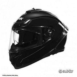 SMK Casco Integrale Typhoon Nero Opaco