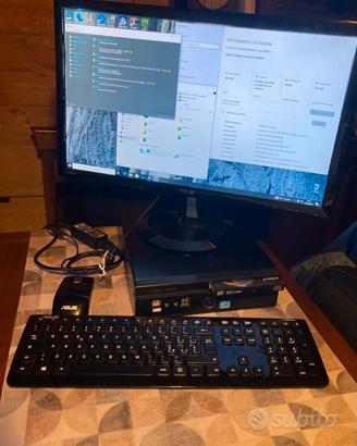 PC Fisso CoolerMaster 8gb RAM SSD 250 + schermo