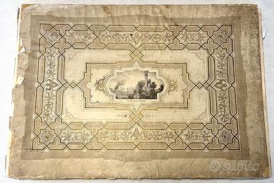 Albo Litografie "Lanificio Rossi" 1864 originale