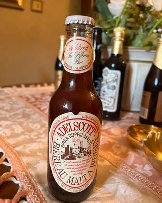 bottiglia di birra Adelscott vintage