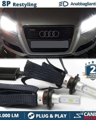Kit LED H7 Per AUDI A3 8P Restyling Lampade CANbus