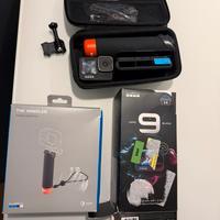 Bundle GoPro Hero 9 Black e accessori