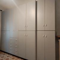 Armadio camera da letto azzurro