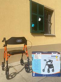 Carrellino pieghevole per persone anziane