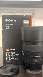 sony fe 85mm 1.4 gm
