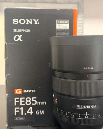 sony fe 85mm 1.4 gm