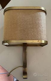 Applique ottone e pergamena