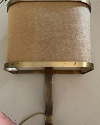 Applique ottone e pergamena