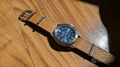 Orologio ORIENT MAKO 40 SPORT DIVER (blu & pelle)
