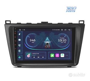 RADIO GPS ANDROID 12 PER MAZDA 6 08-12 9"