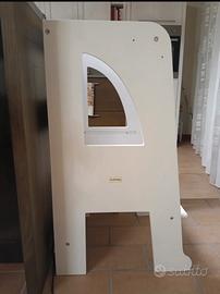 Torre montessori montessoriana Rocketbaby bianca